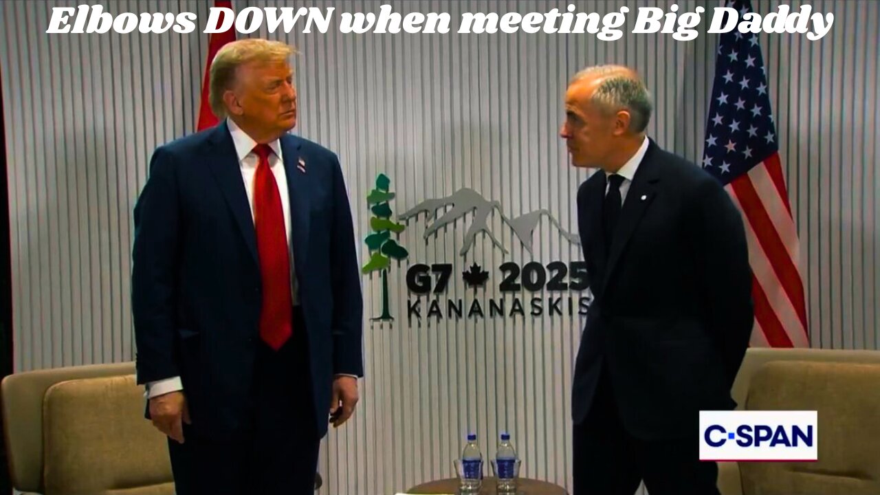 Canadians Watch "Elbows Up" Leader Bow to Big Daddy Trump