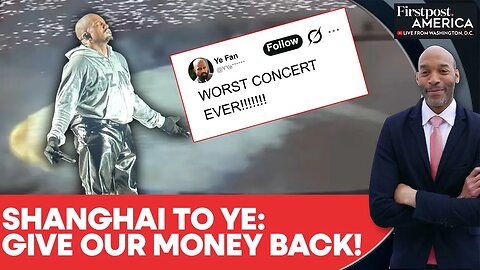 Shanghai: Kanye "Ye" West Fans Demand Refund After Sold-Out Concert | Firstpost America | N18G
