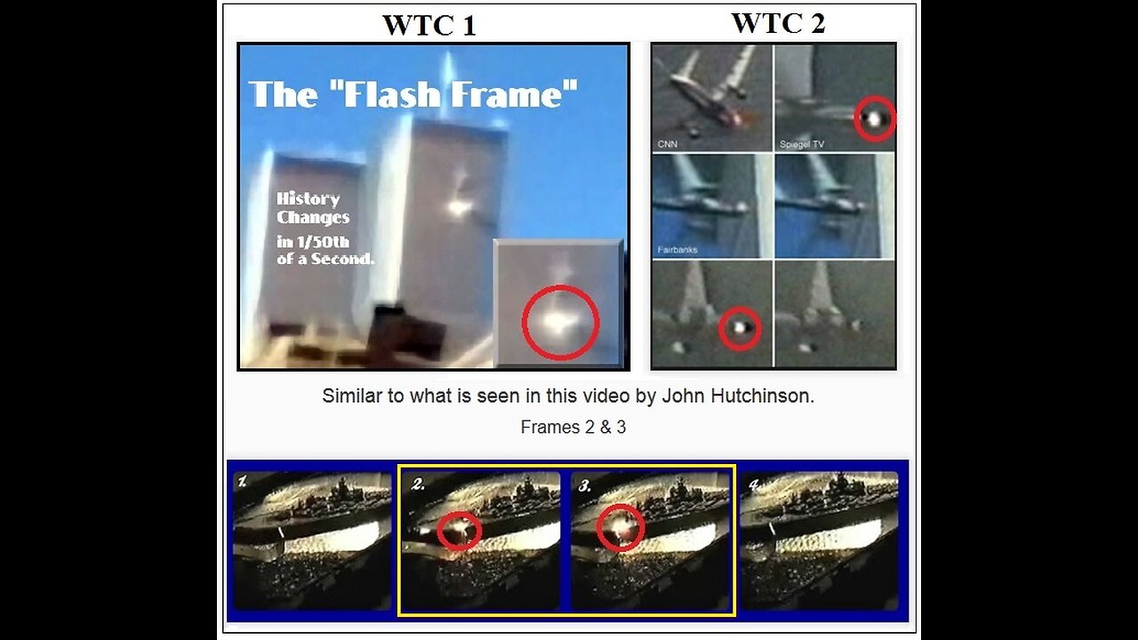 Flight 175 on 9/11 - Flash Frame Explained