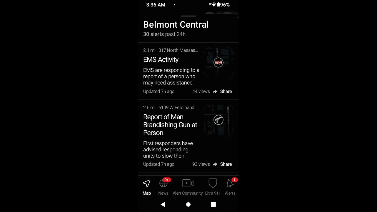 citizen app 31 notification on emergency