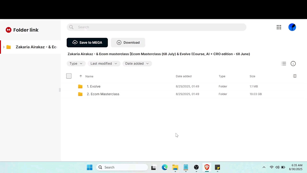 [DOWNLOAD]Zakaria Airakaz - Ecom Masterclass & Evolve