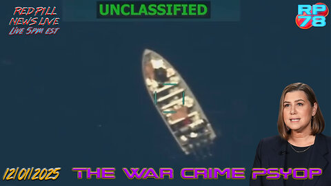 CIA Psyop Continues - War Crimes For Drug Lines on Red Pill News Live