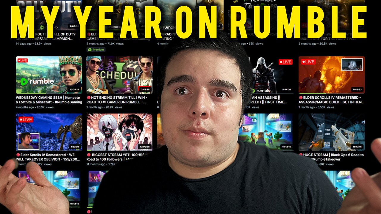 I'VE SPENT 1 YEAR ON RUMBLE! IS IT ANY GOOD?