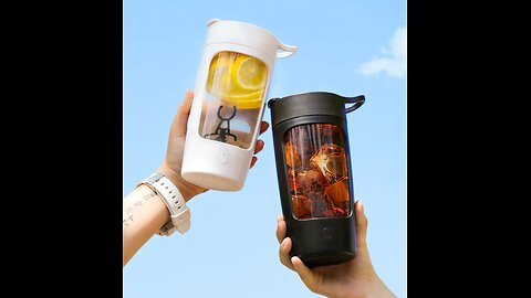 Portable Automatic Blender Cup, with 650ml Capacity, Fast Stirring, for Juice, Milk, Coffee and More