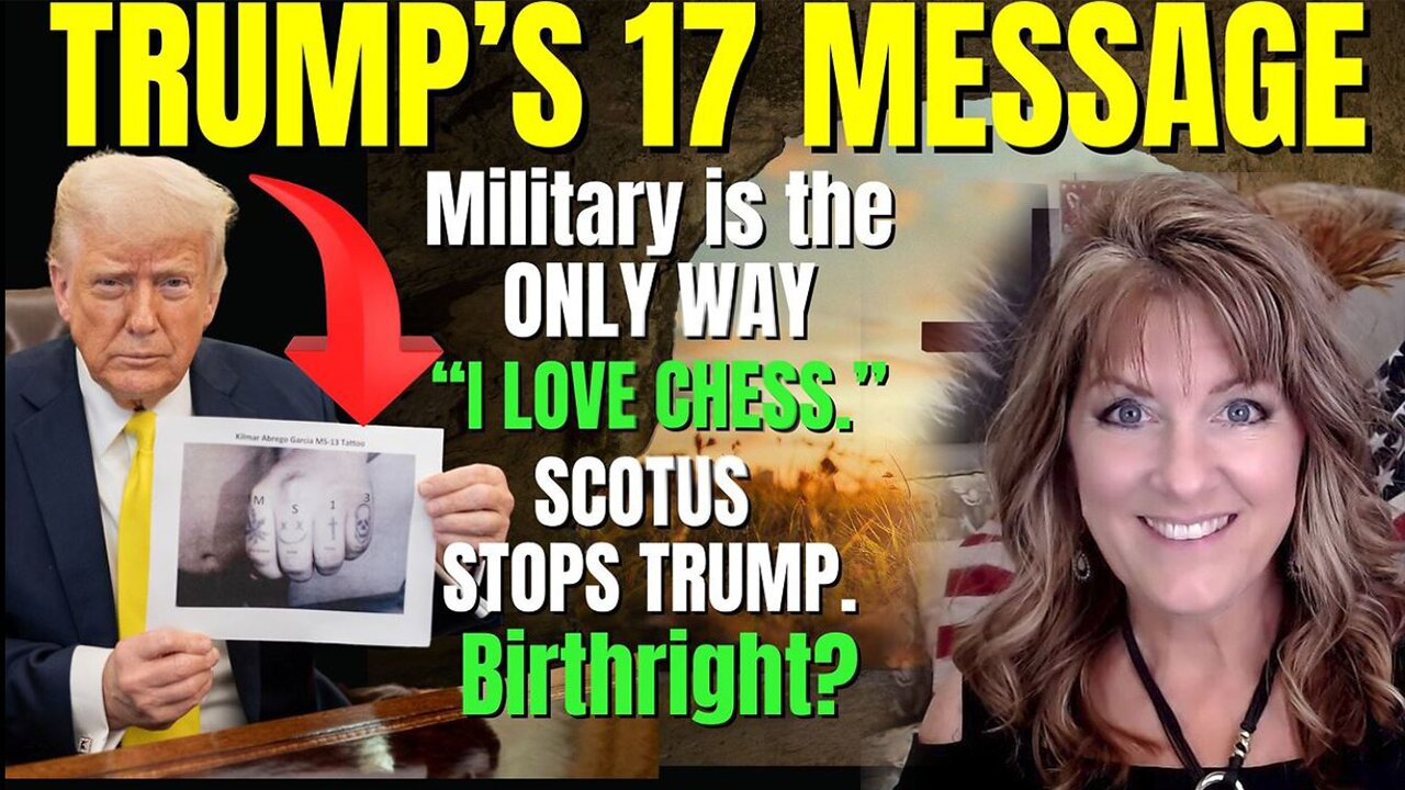 Melissa Redpill Update Apr 21: "Trump's 17 Message! Military, Birthright, MS13"