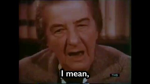 “I am a Palestinian From 21 to 48 I carried a Palestinian passport Golda Meir Israeli Prime Minister