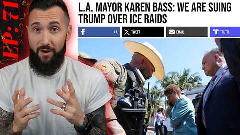 Ep: 71 - The Aaron Prager Show | LA Mayor Sues The Trump Administration + News Headlines