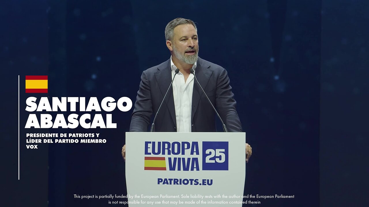 Viva25 | Discurso de Santiago Abascal: "nunca es nunca"