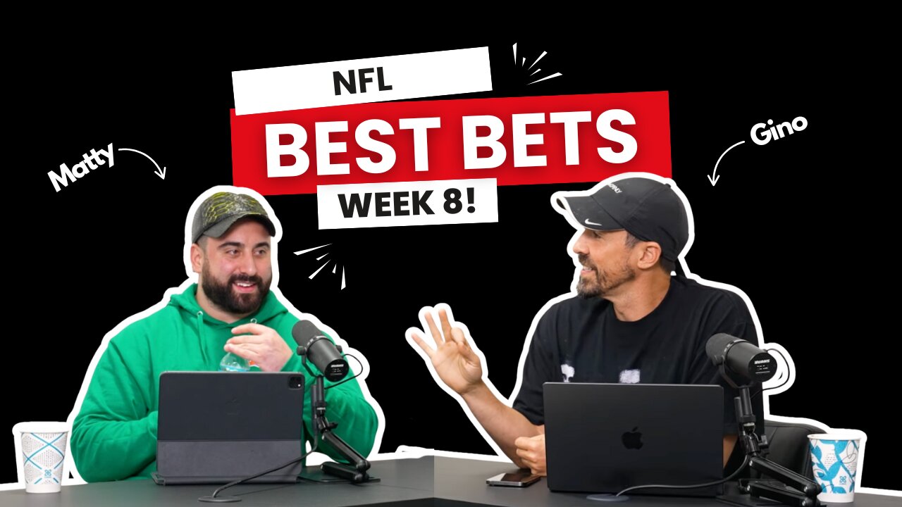 NFL Week 8 | Best Bets For EVERY Game | Disciplined Degens Podcast