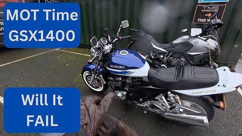 SUZUKI GSX1400 NEVER HAD MOT EVER!!! Will it Fail it's first MOT?