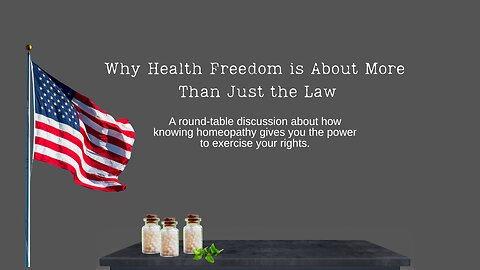 Why Health Freedom Isn't Just About the Law