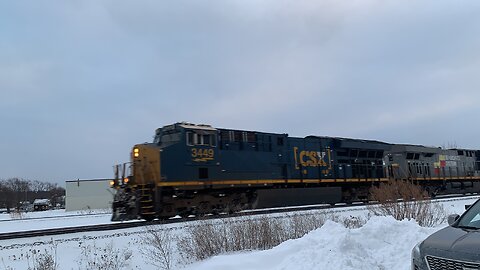 CSX Train 3 of 5 of nonstop Train action