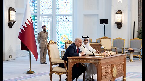 President Trump Participates in a Signing Ceremony and an Exchange of Agreements, May 14, 2025