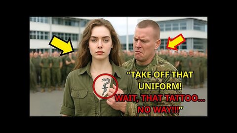 They Laughed While She Undressed — But Her Chest Tattoo Was a Classified Military Code