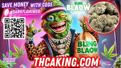 Indoor Exotic Bling Blaow Full Size Buds from THCA King with Mrs Dank Flamingo!