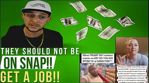 How People RIP OFF SNAP BENEFITS! Can't Complain About Work Requirements If You're Not Disabled!