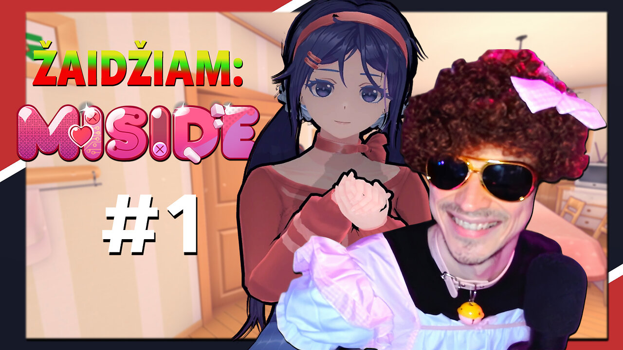 IEŠKOM ANIME PANYKĖS | Žaidžiam MiSide (1 dalis) #lietuviskai
