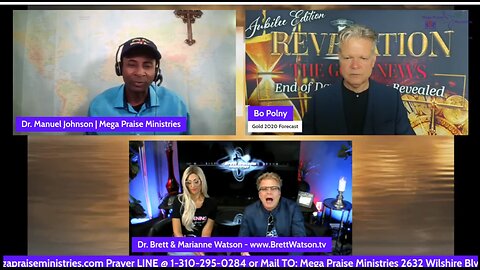Bo Polny w/ Manuel Johnson, Marianne & Brett Watson: September PROPHECY for AMERICA! - 9/7/25