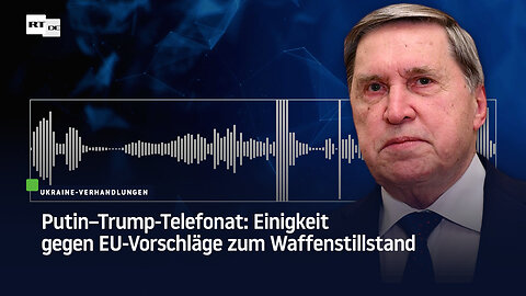 Putin–Trump-Telefonat: Einigkeit gegen EU-Vorschläge zum Waffenstillstand