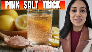HIMALAYAN PINK SALT DRINK - (( WATCH THIS!! )) - PINK SALT TRICK RECIPE - HIMALAYAN PINK SALT TRICK