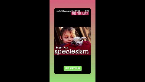 The word LIVESTOCK is a horrid construct 💔 Animals are not objects