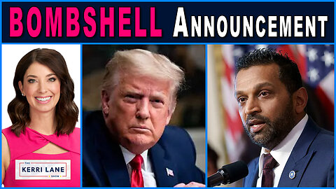 Trump FIRES Back as Kash Patel STUNS The Nation