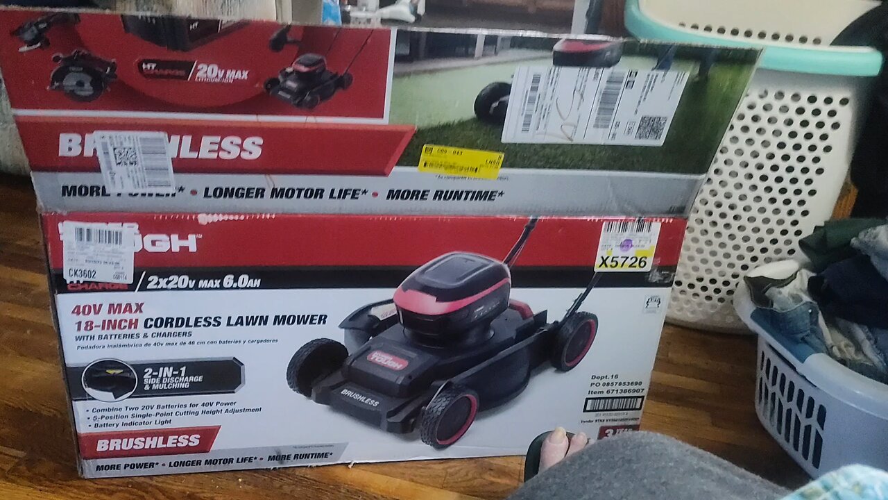 Just Got My Brushless Mower