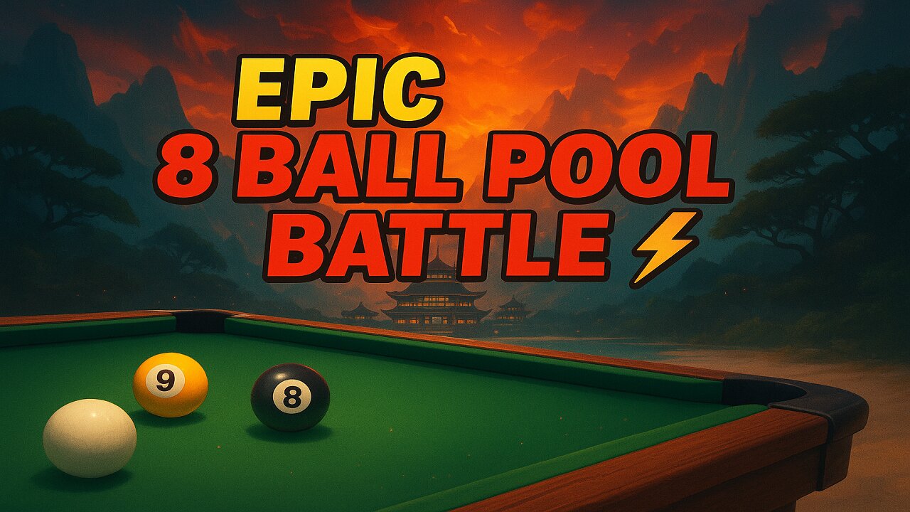 Breaking and Running the Table in 8 Ball Pool
