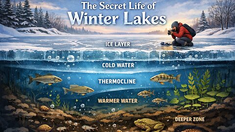 The Secret Life of Winter Lakes: A Hidden World Beneath the Ice