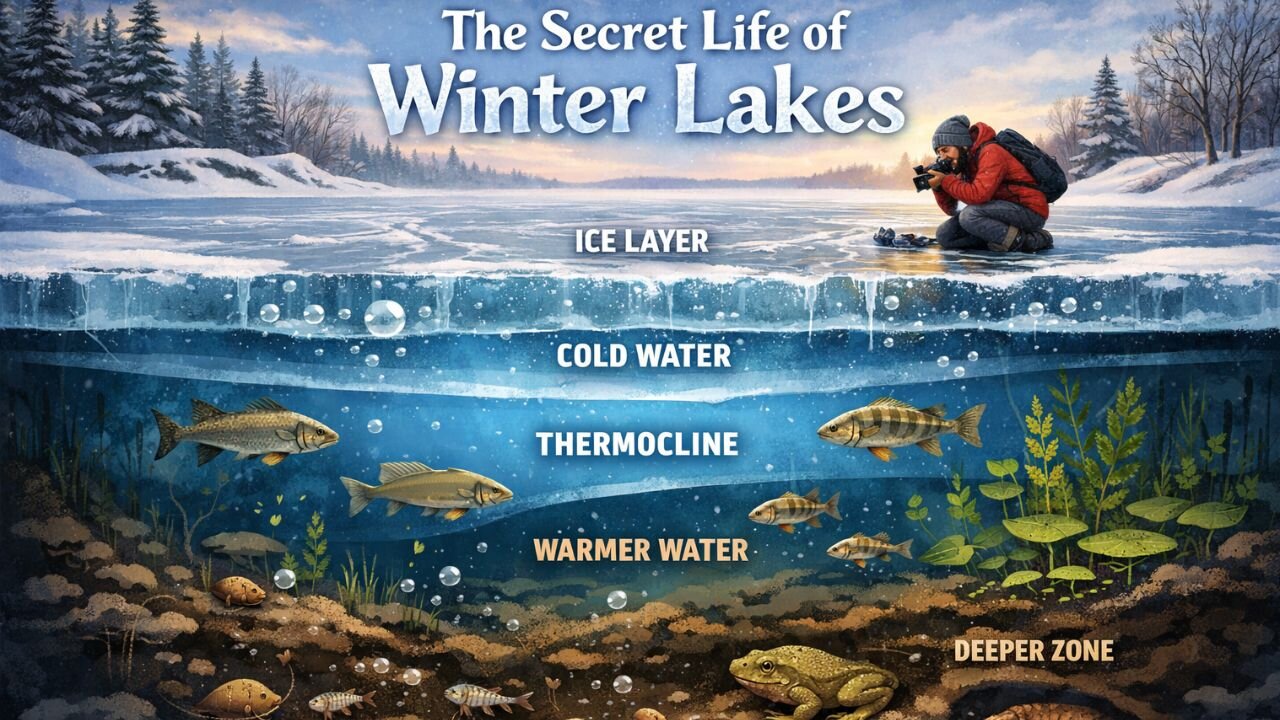 The Secret Life of Winter Lakes: A Hidden World Beneath the Ice