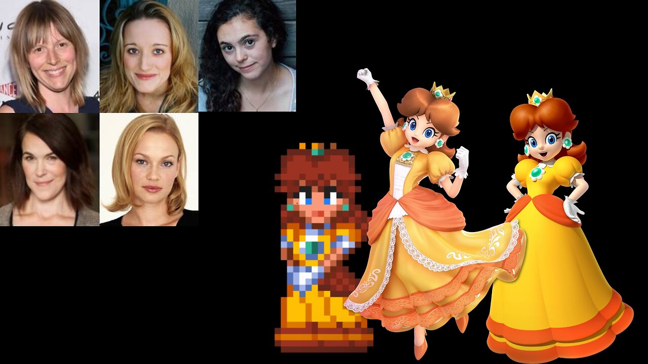 Video Game Voice Comparison- Princess Daisy (Super Mario)