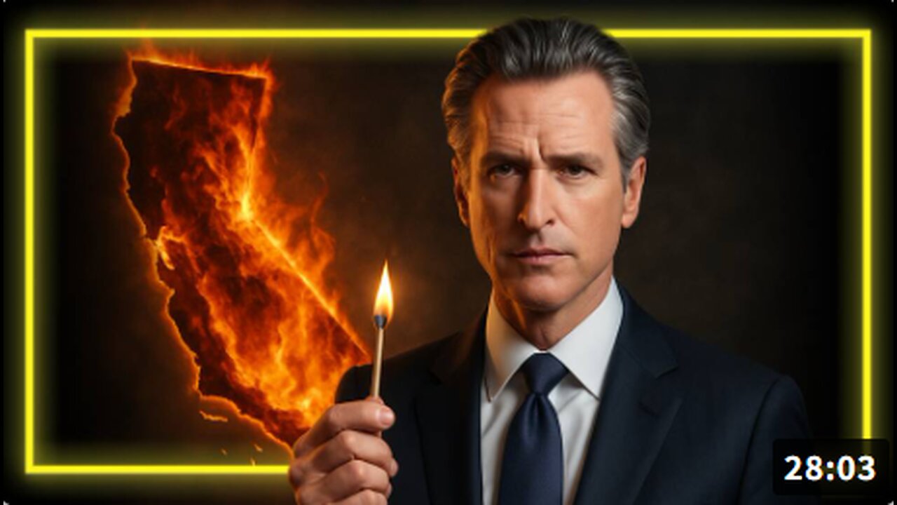 UN AGENDA 2030 LAND GRAB ALERT: It's Official, Governor Newsom- After Administratively Burning Down The Palisades- Is Stealing All The Land To Build UN Smart City!