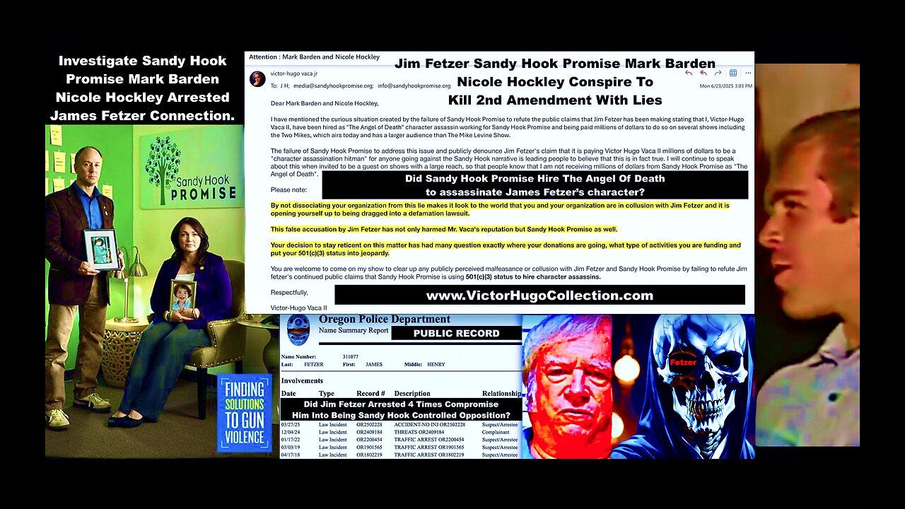 Jeffrey Epstein Cover Up Puts Spotlight On Jim Fetzer Sandy Hook Promise Mark Barden Nicole Hockley