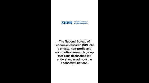 What is National Bureau of Economic Research?