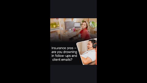 Insurance pros — are you drowning in follow-ups and client emails?