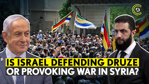 “Warning Shot” Or..? Syria Fumes As Israel Bombs Outskirts Of Damascus Amid Druze Violence | CLRCUT