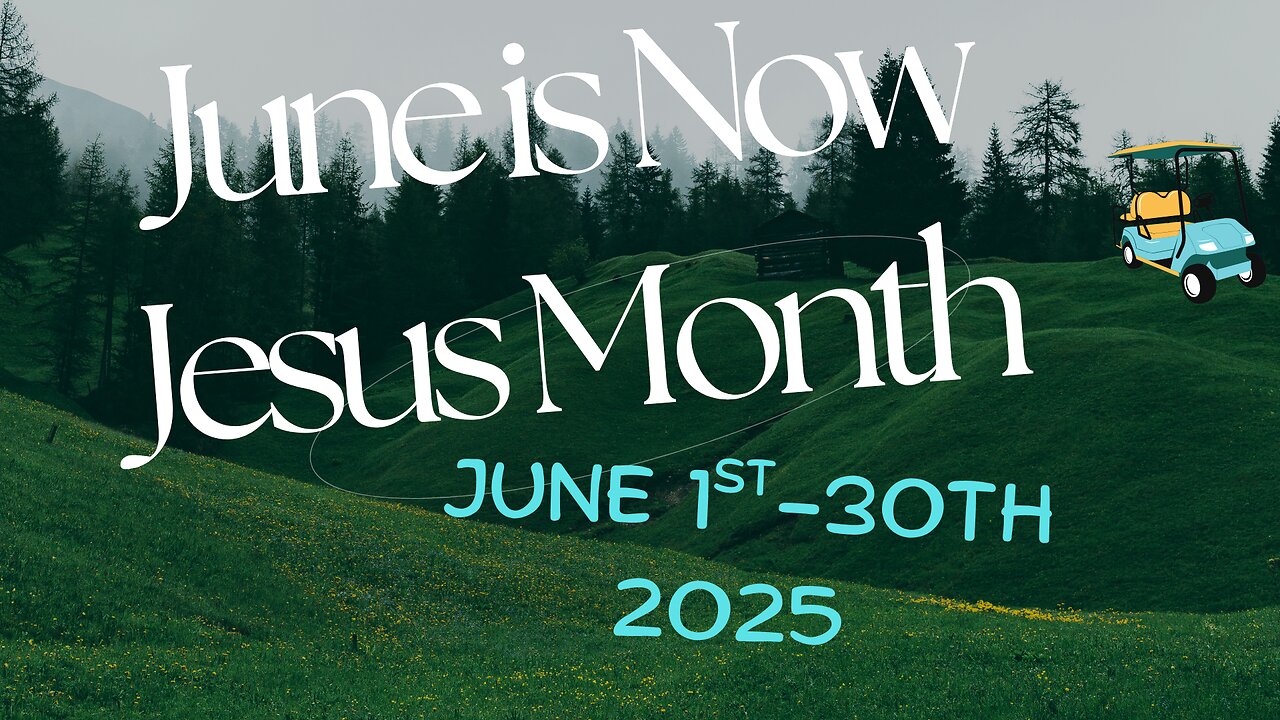 Is Pride Month Cancelled? Jesus Month is here