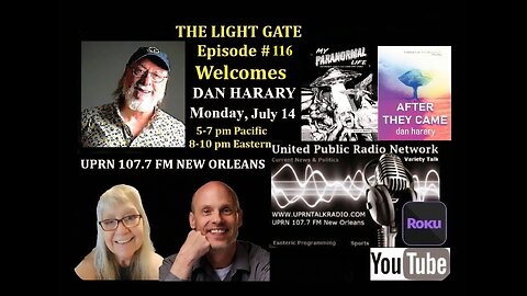THE LIGHT GATE EPISODE #116: DAN HARARI