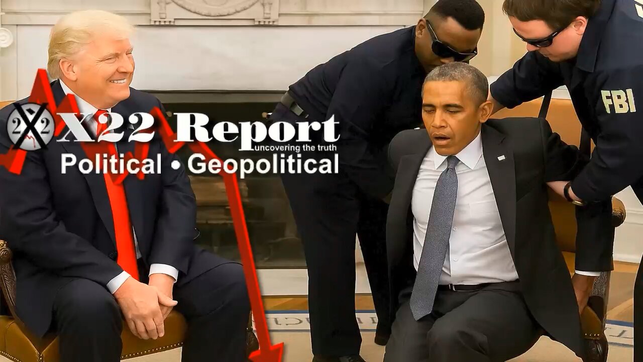 X22 Report - When Do You Attack The King? Nobody Is Above The Law, All Roads Lead To Obama, Checkmate