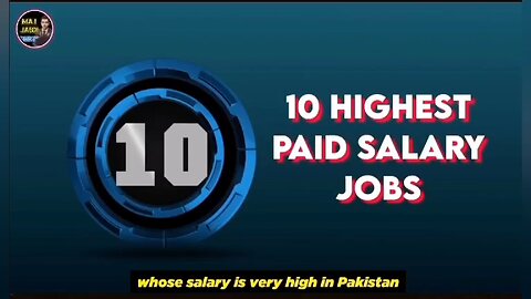 10 Highly Paid Jobs In Pakistan 🇵🇰