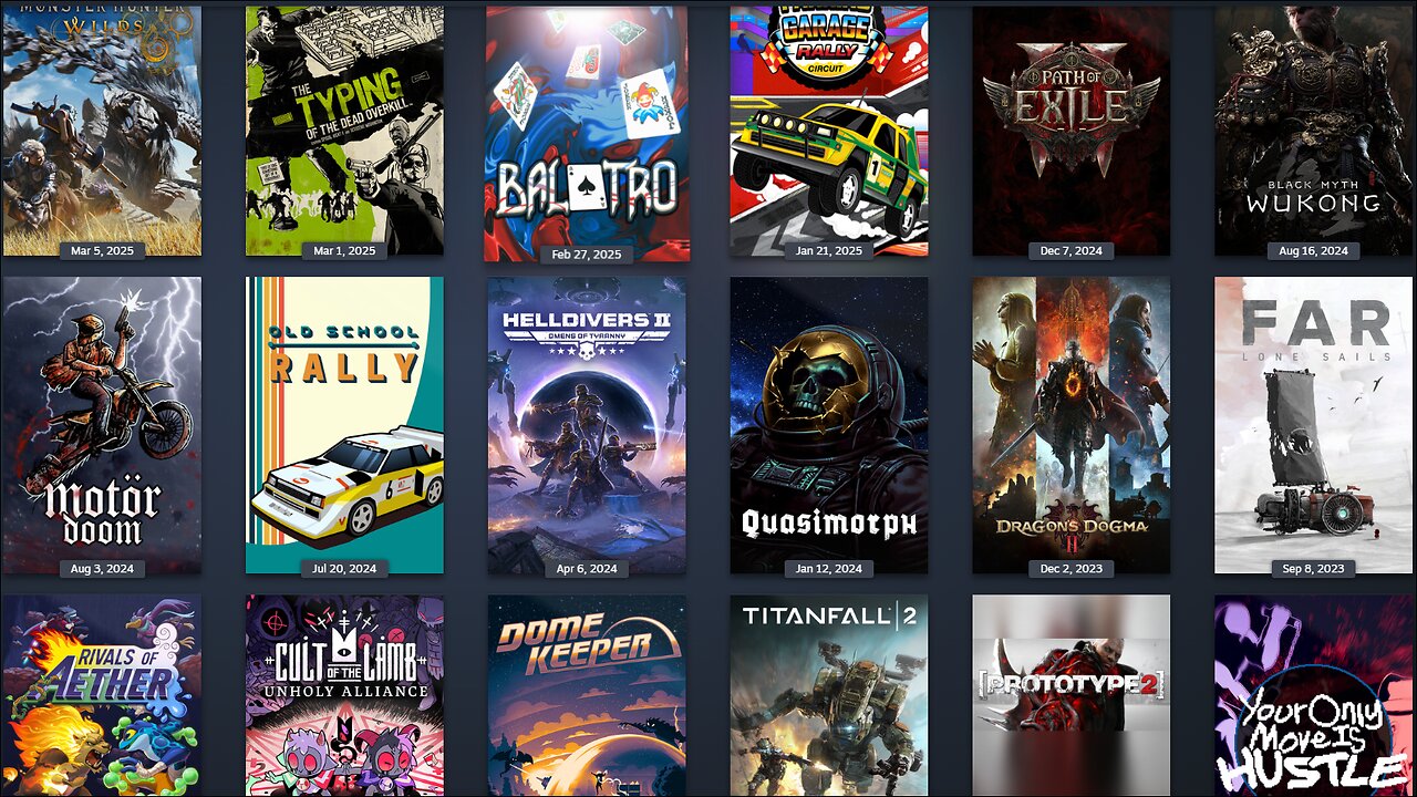 Playing random games while watching random videos