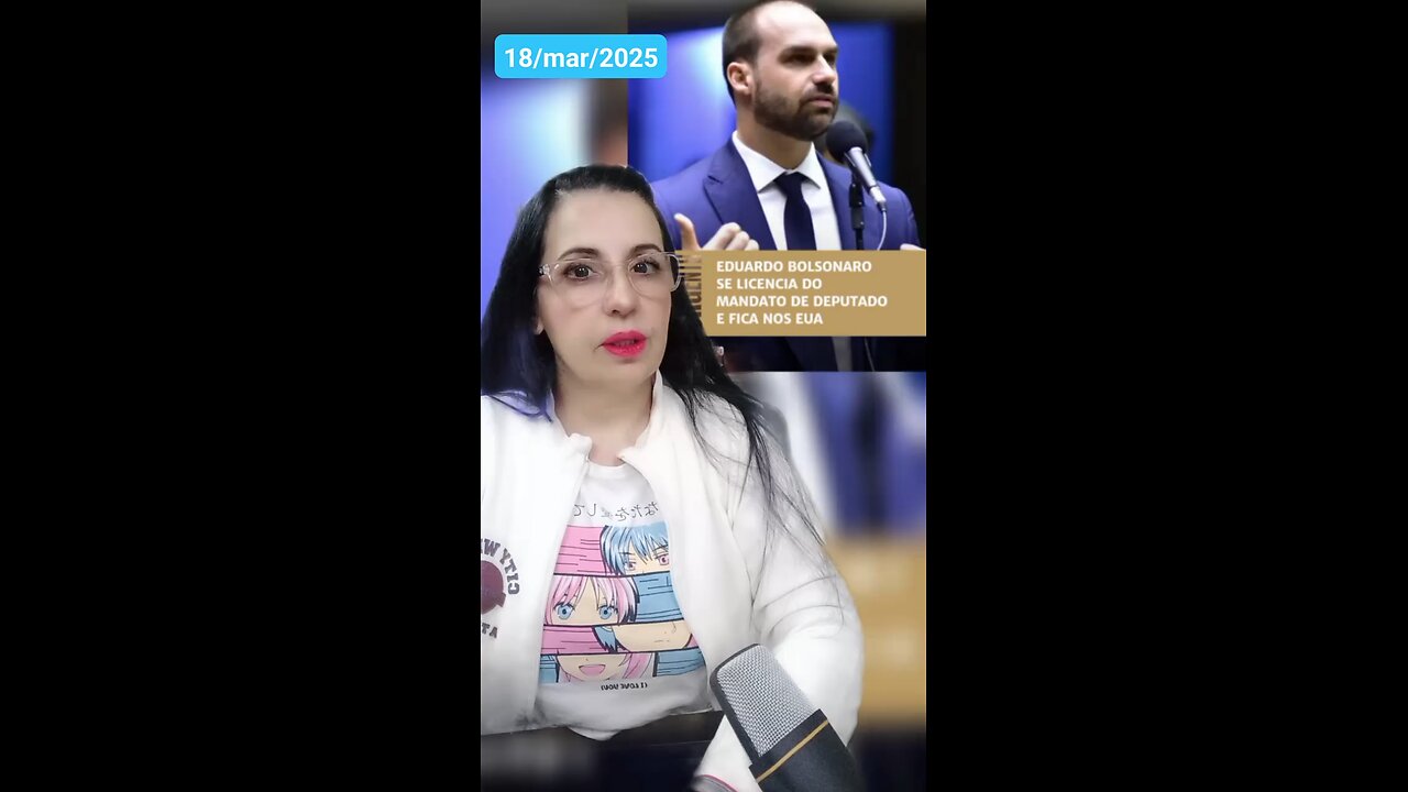 Eduardo Bolsonaro se licencia do cargo