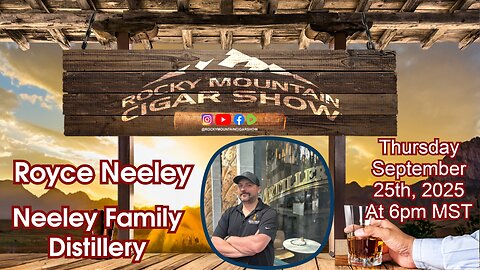 Episode 179: Royce Neeley, Lead Distiller, for the Neeley Family Distillery.