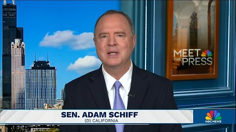 Sen Adam Schiff Blames Trump For Shooting Of Minnesota Lawmakers