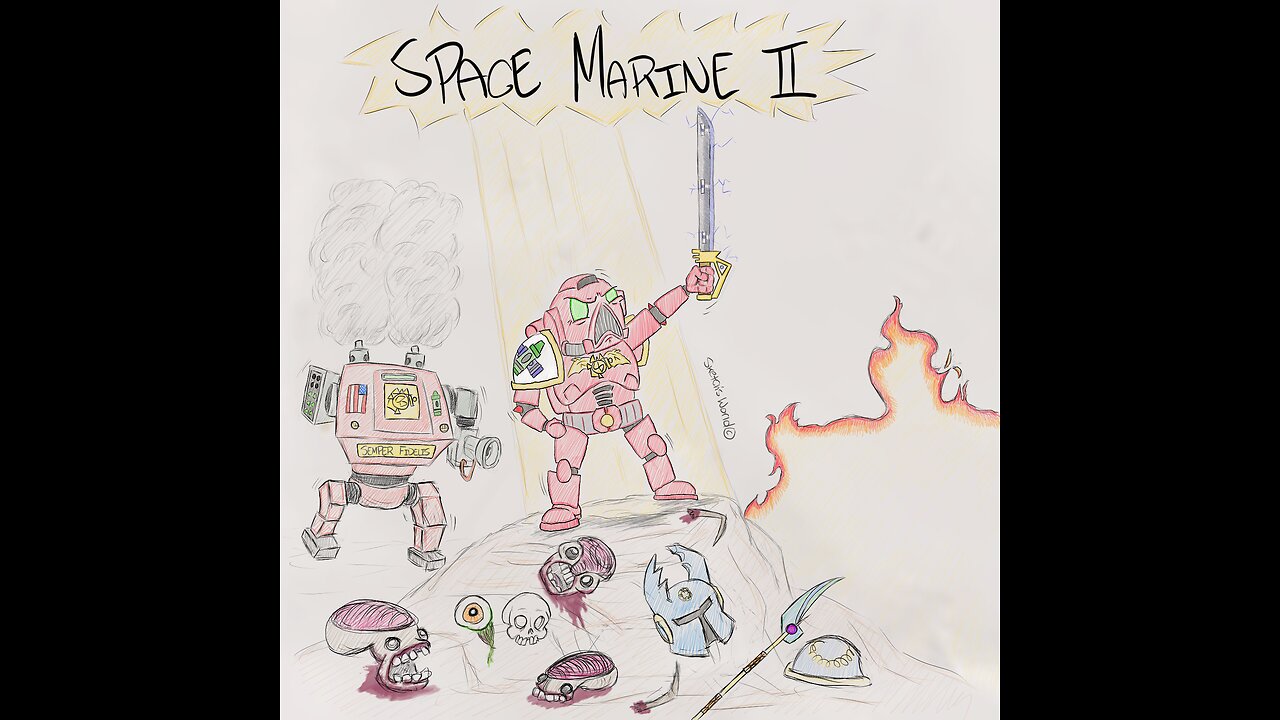 Me be am Space Marine?