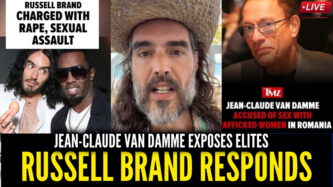 Russell Brand SPEAKS OUT After Charged With R*PE + Jean-Claude Van Damme Accused Of SA Trafficking