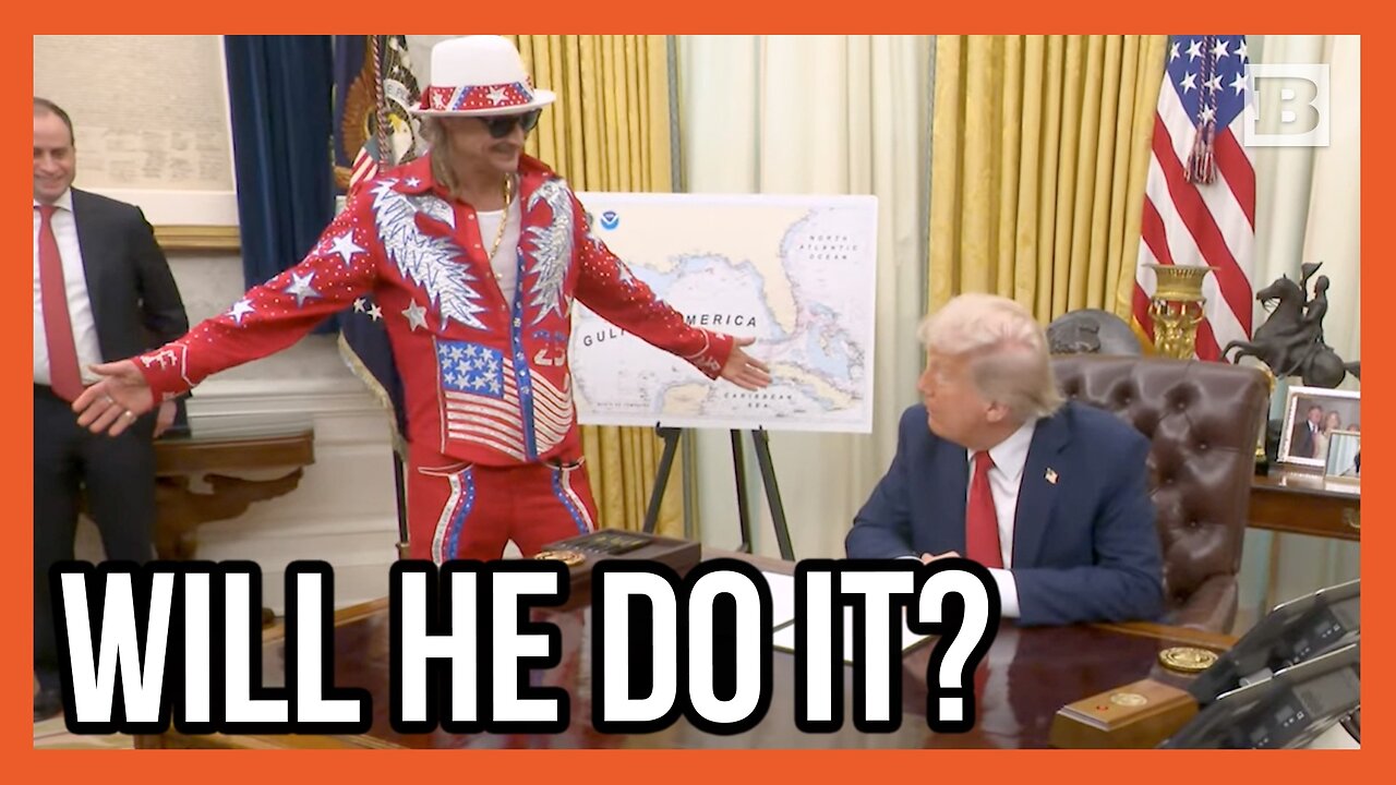 President Trump: "I Was Thinking About" Wearing a Jacket Like Kid Rock's