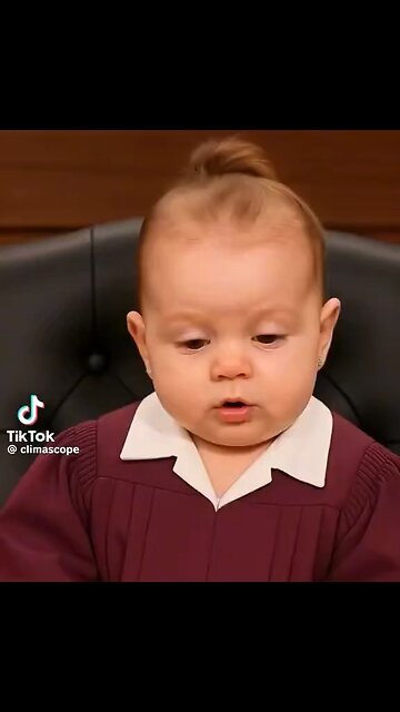 Baby Judge Judy 😂 LOL