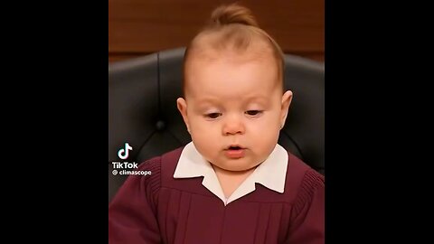 Baby Judge Judy 😂 LOL