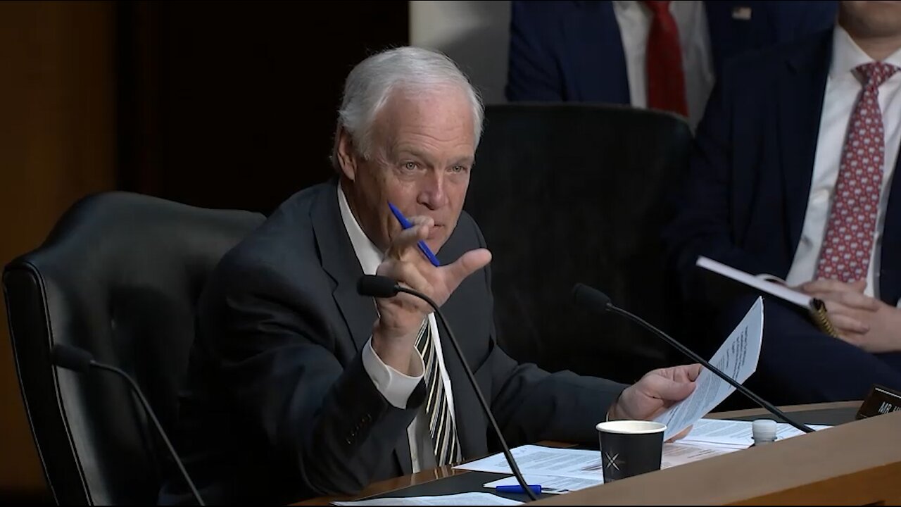 Senator Ron Johnson in Aging Committee Hearing 11.19.25